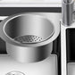 Stainless Steel Swan Drain Basket Sink Strainer