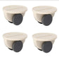 Plastic Sticky Storage Box Pulley Wheels