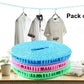 Rope-Portable Adjustable Dryer Line Windproof Non-Slip Clothesline for Camping Travel Indoor Outdoor  ( Pack of 1)