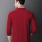 Eyebogler Men Full Sleeves Mandarin Neck T-shirt